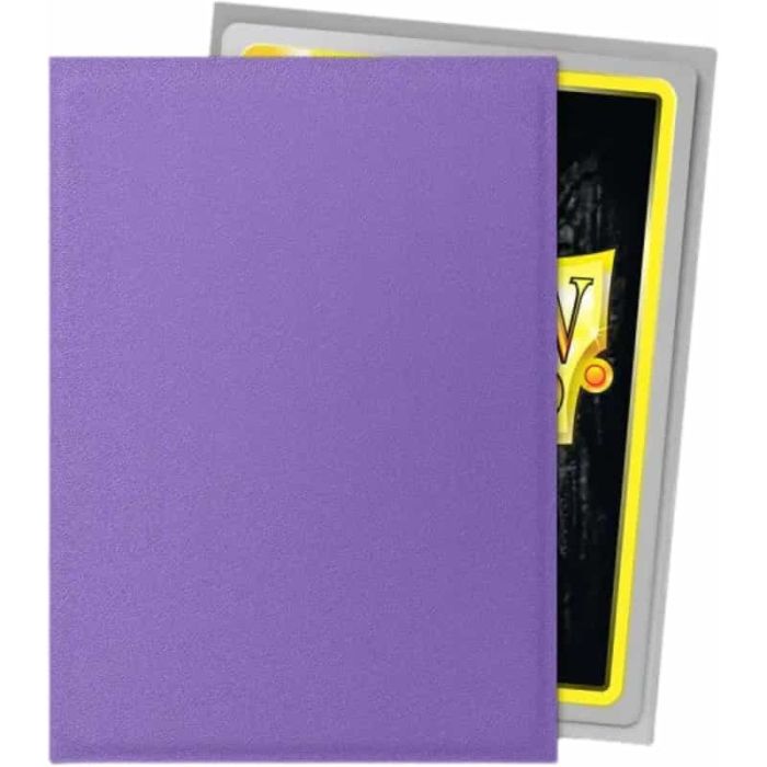 Dragon Shield Sleeves - 100 Bustine Standard Matte Dual Sleeves NEBULA & SILVER