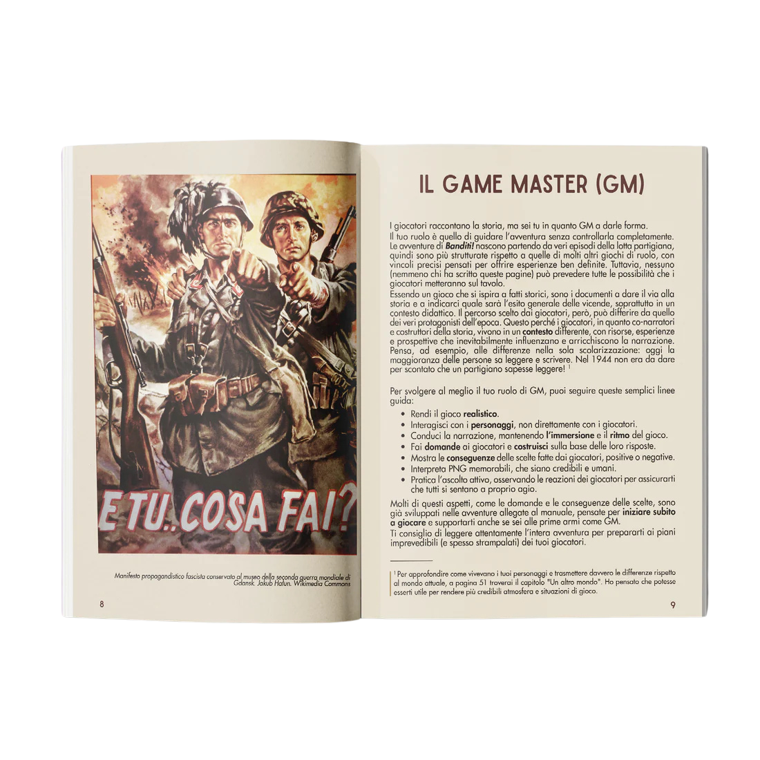 Banditi! Gioco di Ruolo Divulgativo sulla Resistenza Antifascista