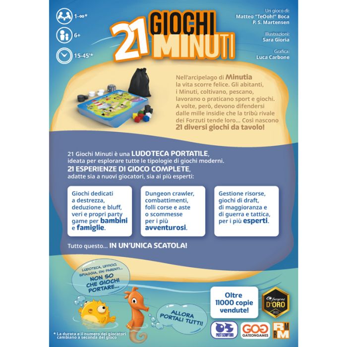 21 Giochi Minuti