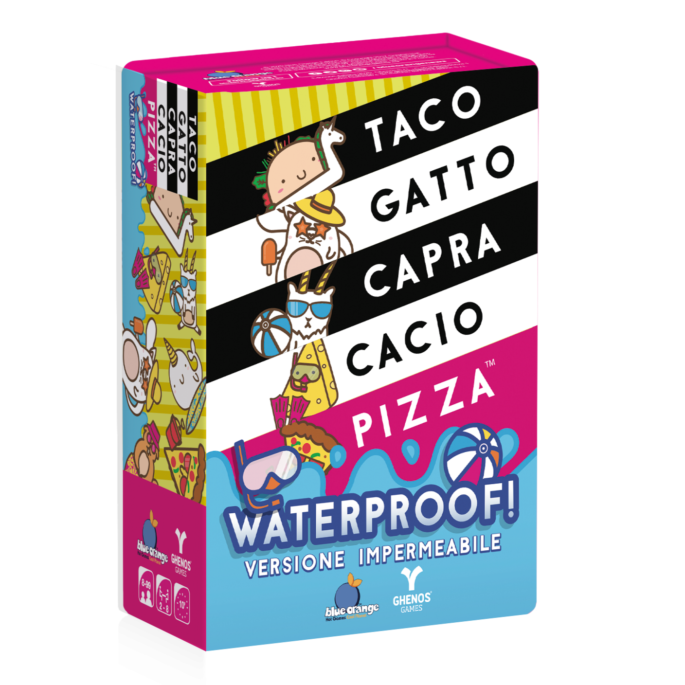 Taco Gatto Capra Cacio Pizza: Waterproof