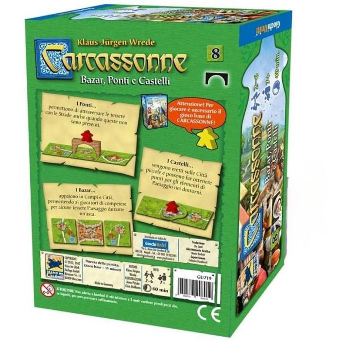 Carcassonne: Bazar, Ponti e Castelli