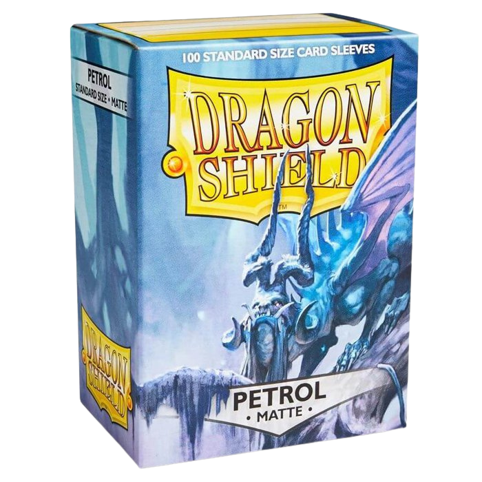 Dragon Shield Sleeves - 100 Bustine Standard Matte PETROL