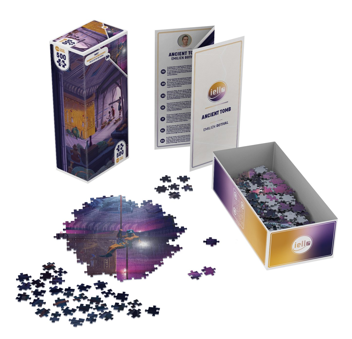 Puzzle Puzzle Twist 500 pz - Ancient Tomb