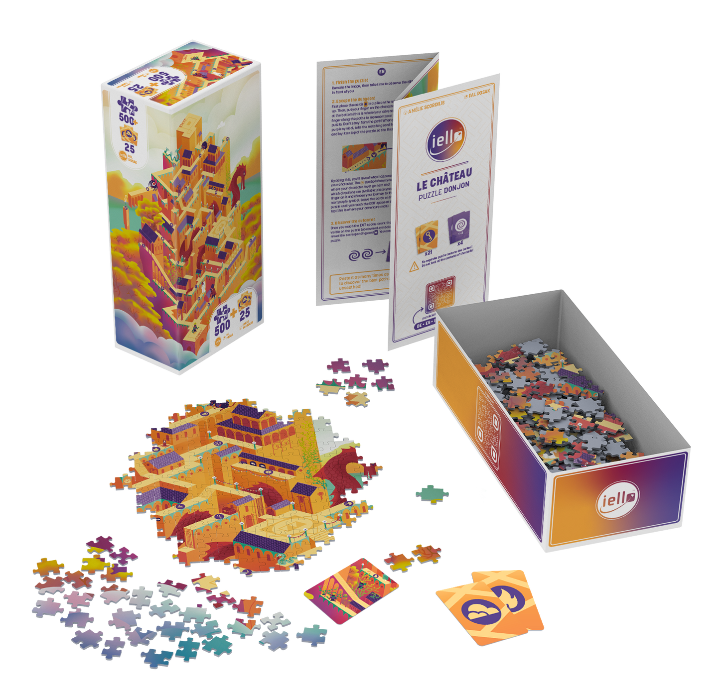 Puzzle Twist 500 pz - Le Château