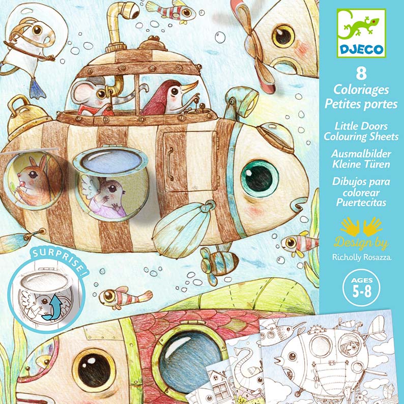 Il Viaggio di Malo - Disegni da colorare