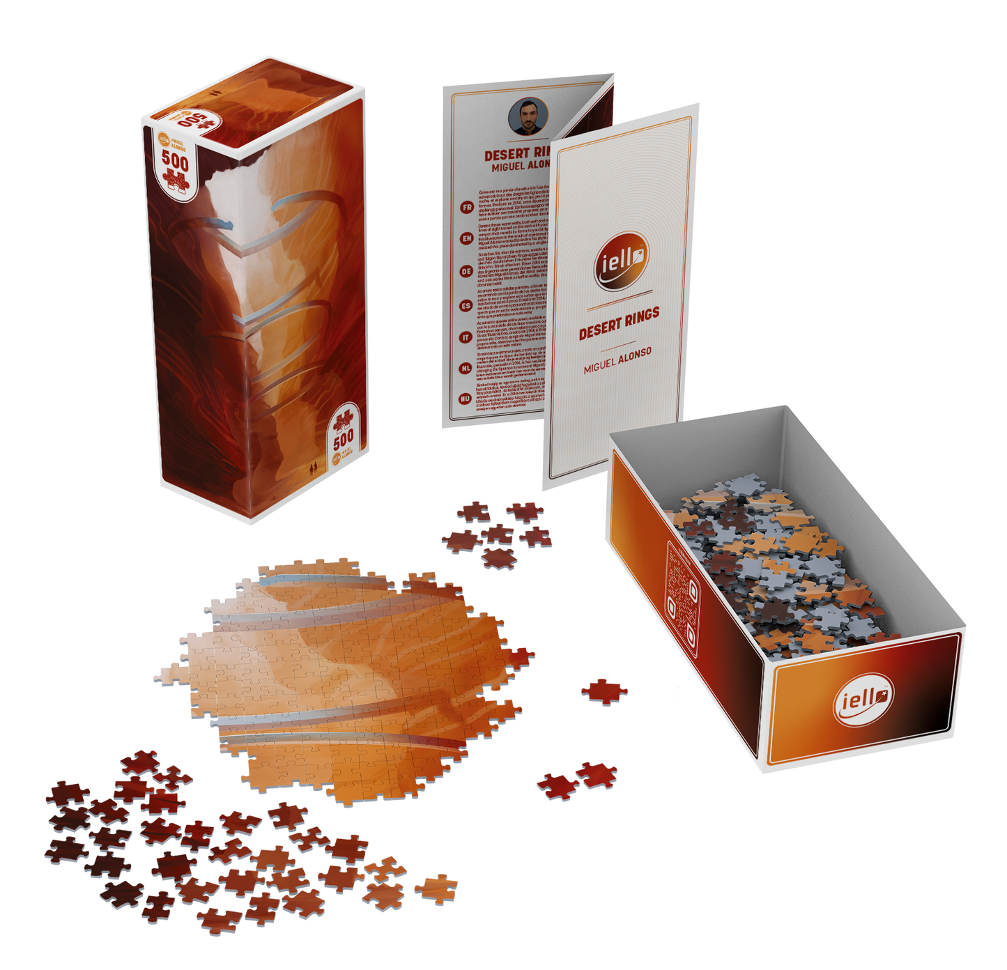 Puzzle Universe 500 pz - Desert Rings