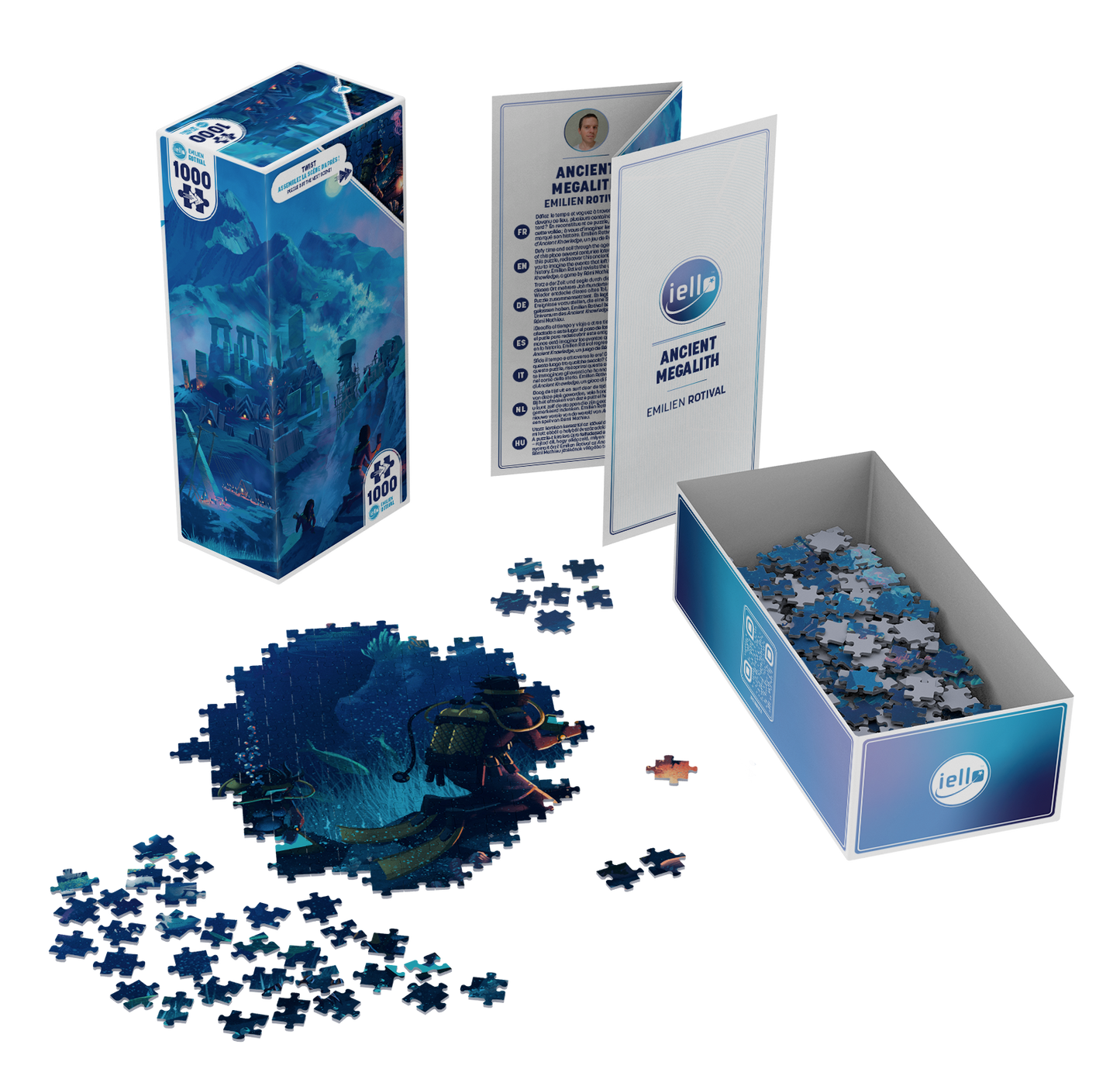 Puzzle Puzzle Twist 1000 pz -Ancien Megalith