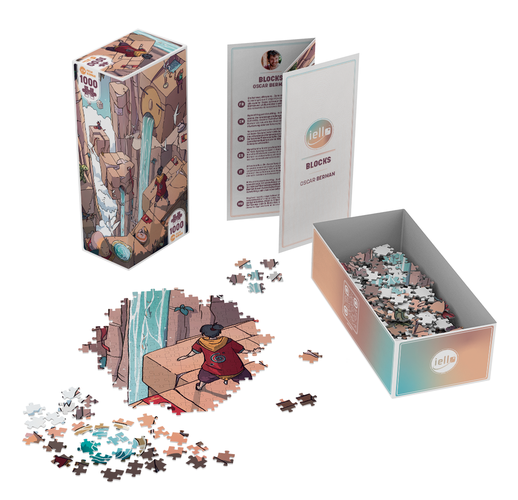 Puzzle Universe 1000 pz - Blocks