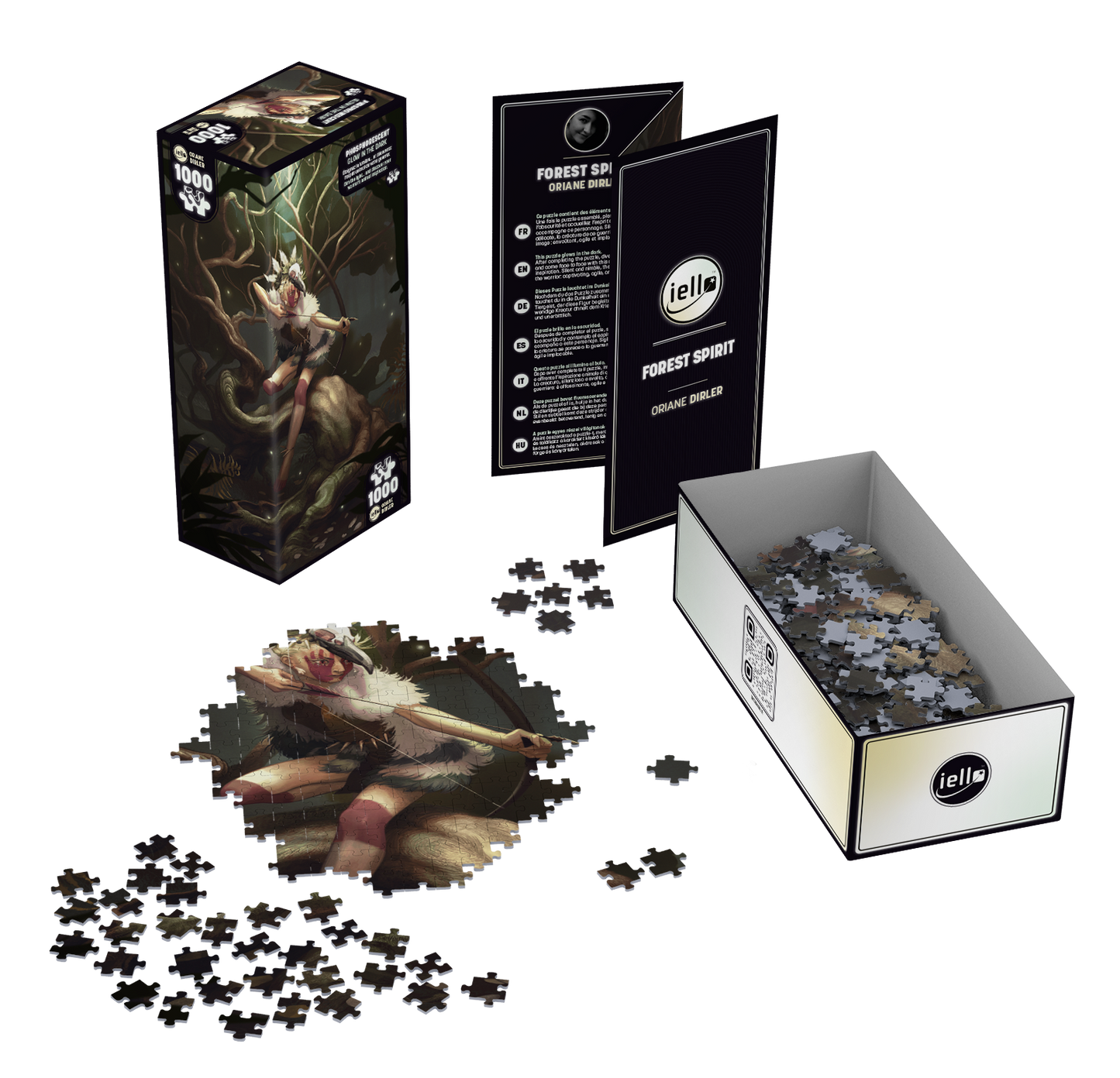 Puzzle Phospho 1000 pz - Forest Spirit
