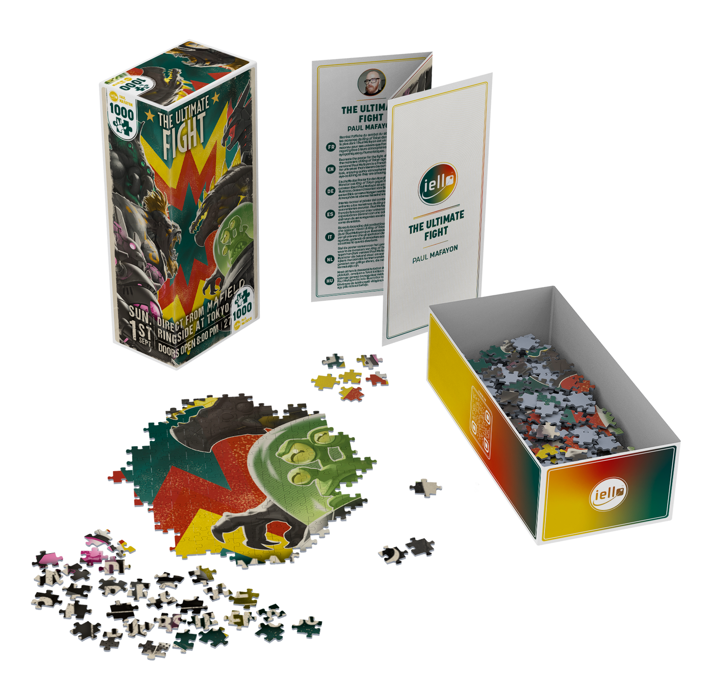 Puzzle Twist 1000 pz - The Ultimate Fight