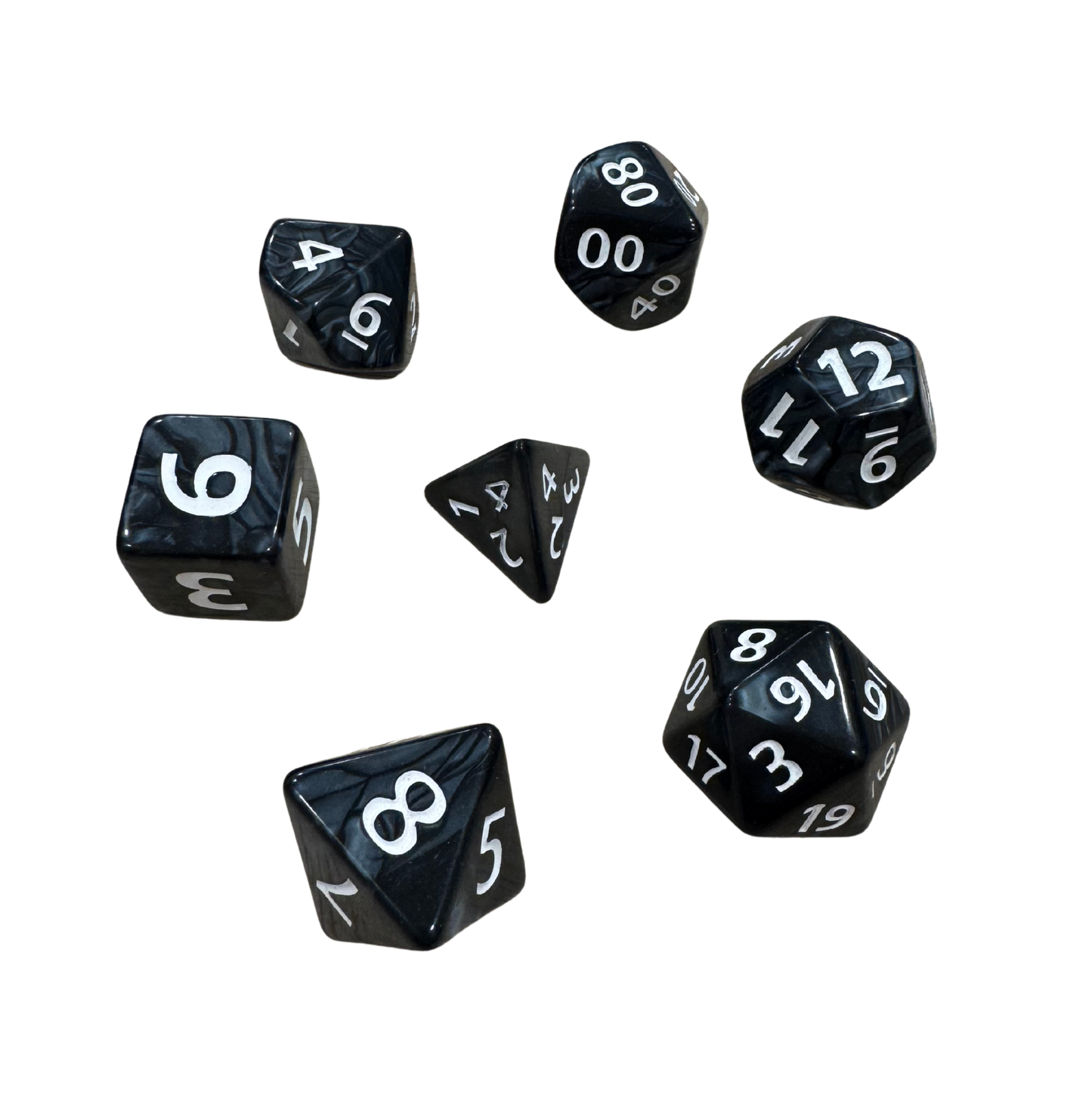 Set di dadi Jumbo in resina (33mm)