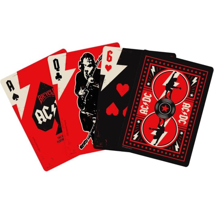 Carte Bicycle - ACDC
