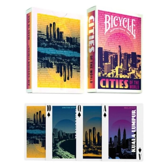 Carte Bicycle - Cities of the World