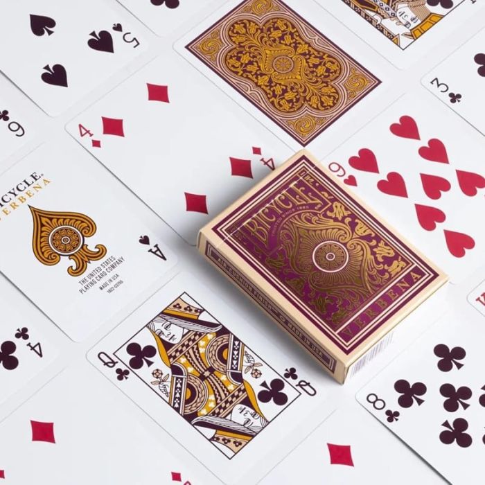 Carte Bicycle - Verbena