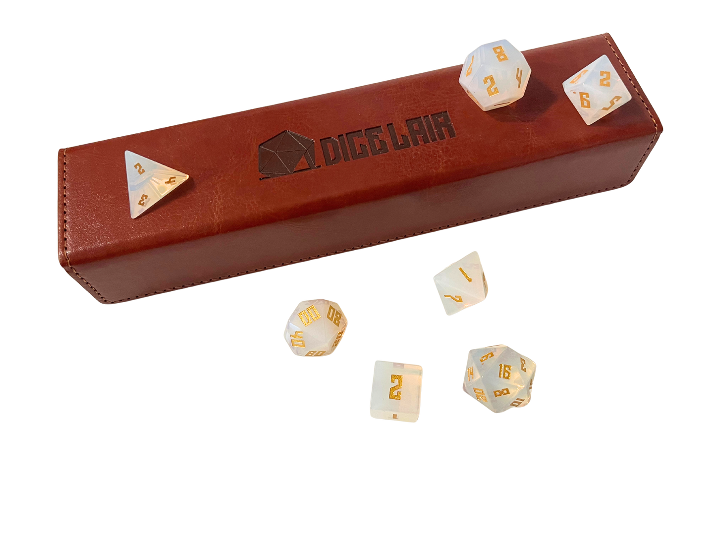 Set di dadi in pietra