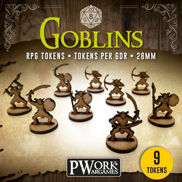 MDF RPG Tokens - Goblins