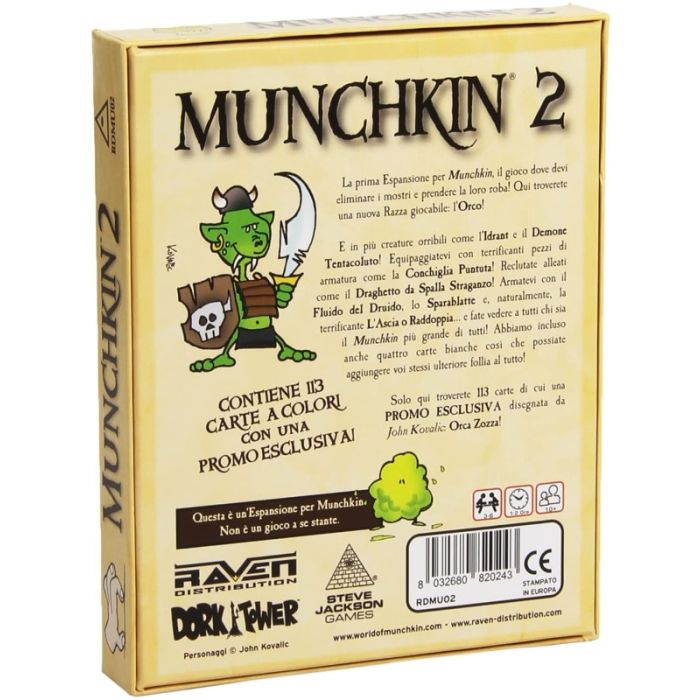 Munchkin 2: L'Ascia o Raddoppia