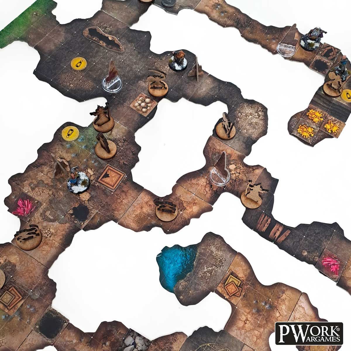 RPG Modular Map Tiles - The cave