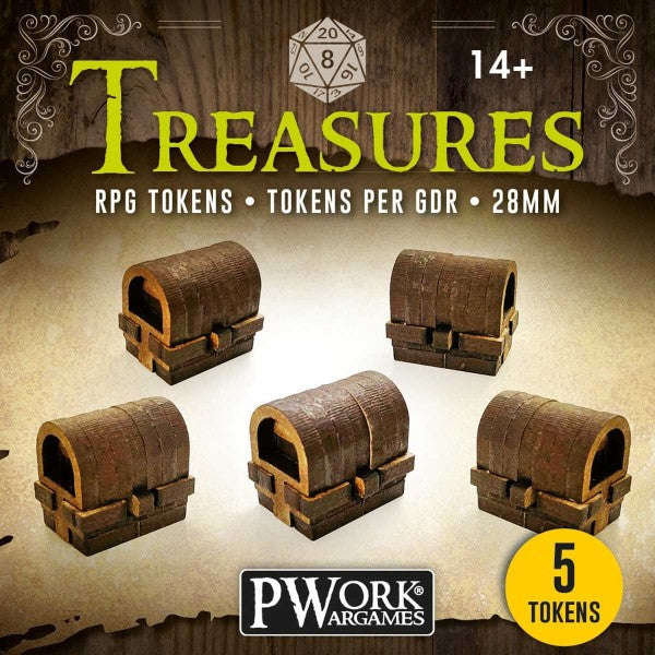 MDF RPG Tokens - Treasures
