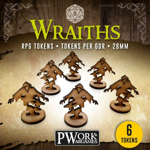 MDF RPG Tokens - Wraiths