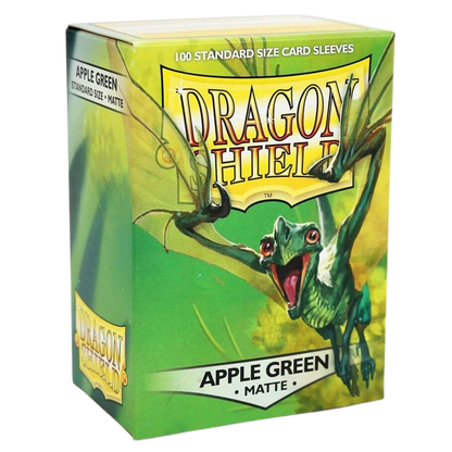 Dragon Shield Sleeves - 100 Bustine Standard Matte APPLE GREEN