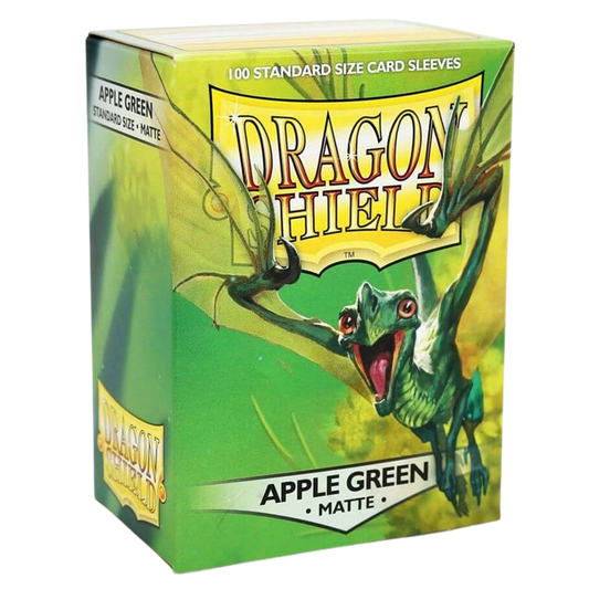 Dragon Shield Sleeves - 100 Bustine Standard Matte APPLE GREEN