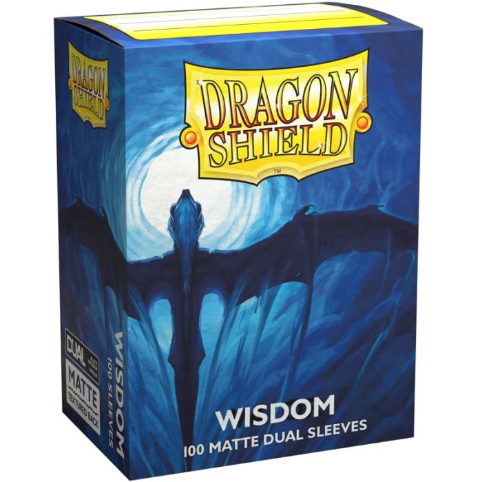 Dragon Shield Sleeves - 100 Bustine Standard Matte Dual Sleeves WISDOM
