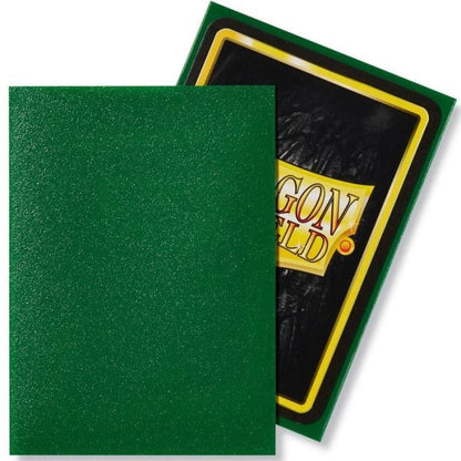 Dragon Shield Sleeves - 100 Bustine Standard Matte EMERALD