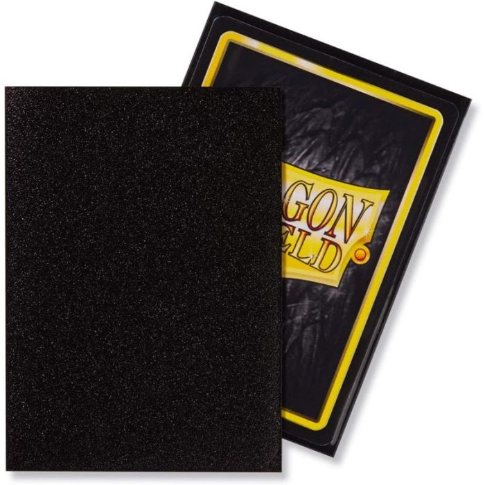 Dragon Shield Sleeves - 100 Bustine Standard Matte JET