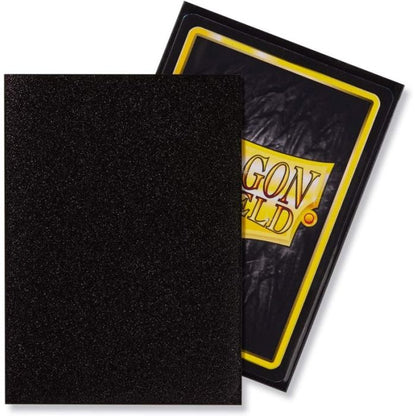 Dragon Shield Sleeves - 100 Bustine Standard Matte JET