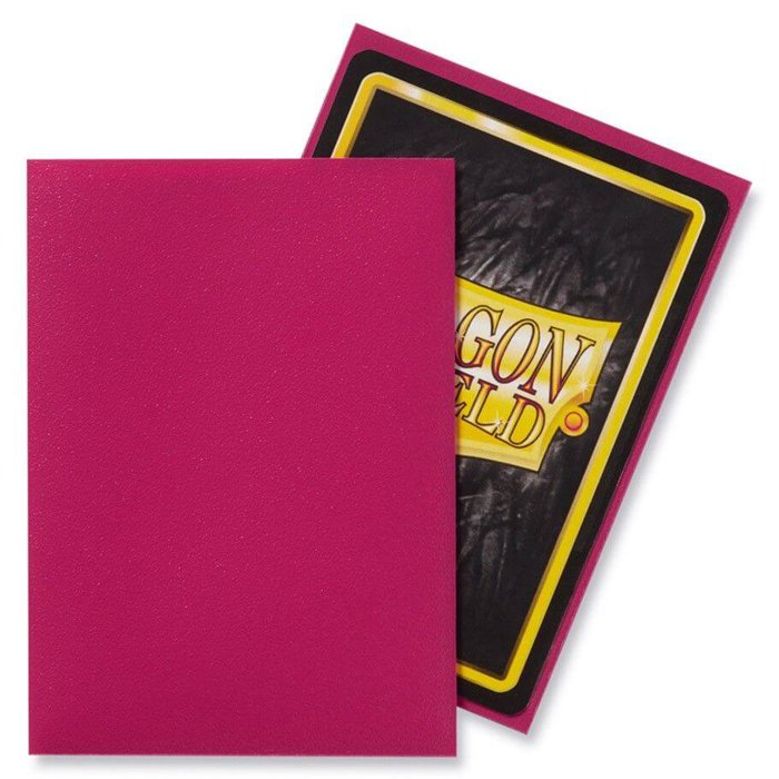 Dragon Shield Sleeves - 100 Bustine Standard Matte MAGENTA