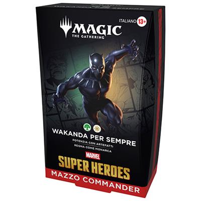 MTG Marvel Super Heroes: Commander Deck - Wakanda per Sempre