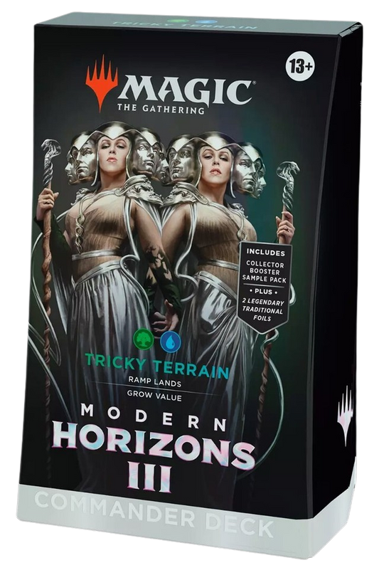 MTG Modern Horizons III - Tricky Terrain - Commander Deck