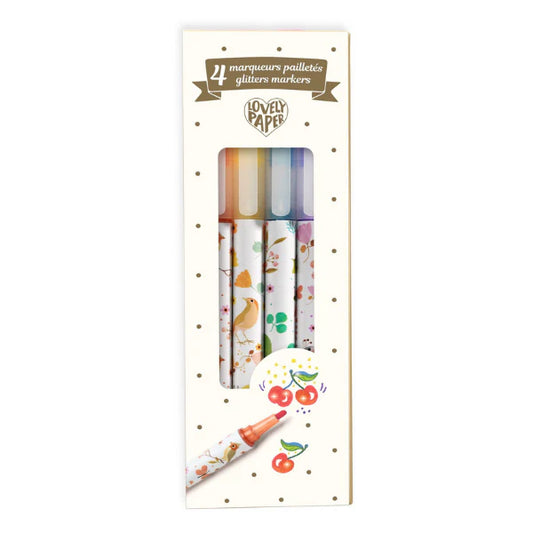 4 Tinou Glitter Markers