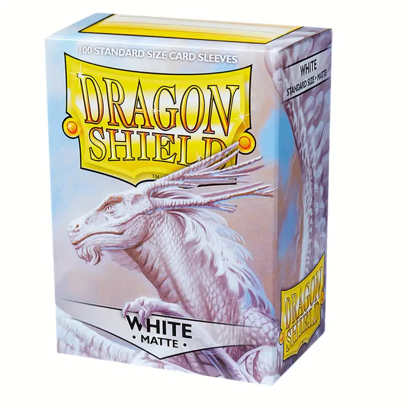 Dragon Shield Sleeves - 100 Bustine Standard Matte WHITE