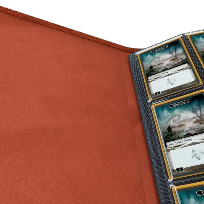 Raccoglitore Gamegenic Zip-Up Album 8 Tasche (ROSSO)