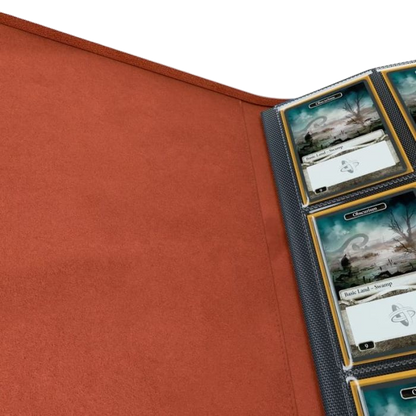 Raccoglitore Gamegenic Zip-Up Album 8 Tasche (ROSSO)