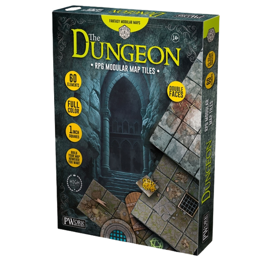 RPG Modular Map Tiles - The Dungeon