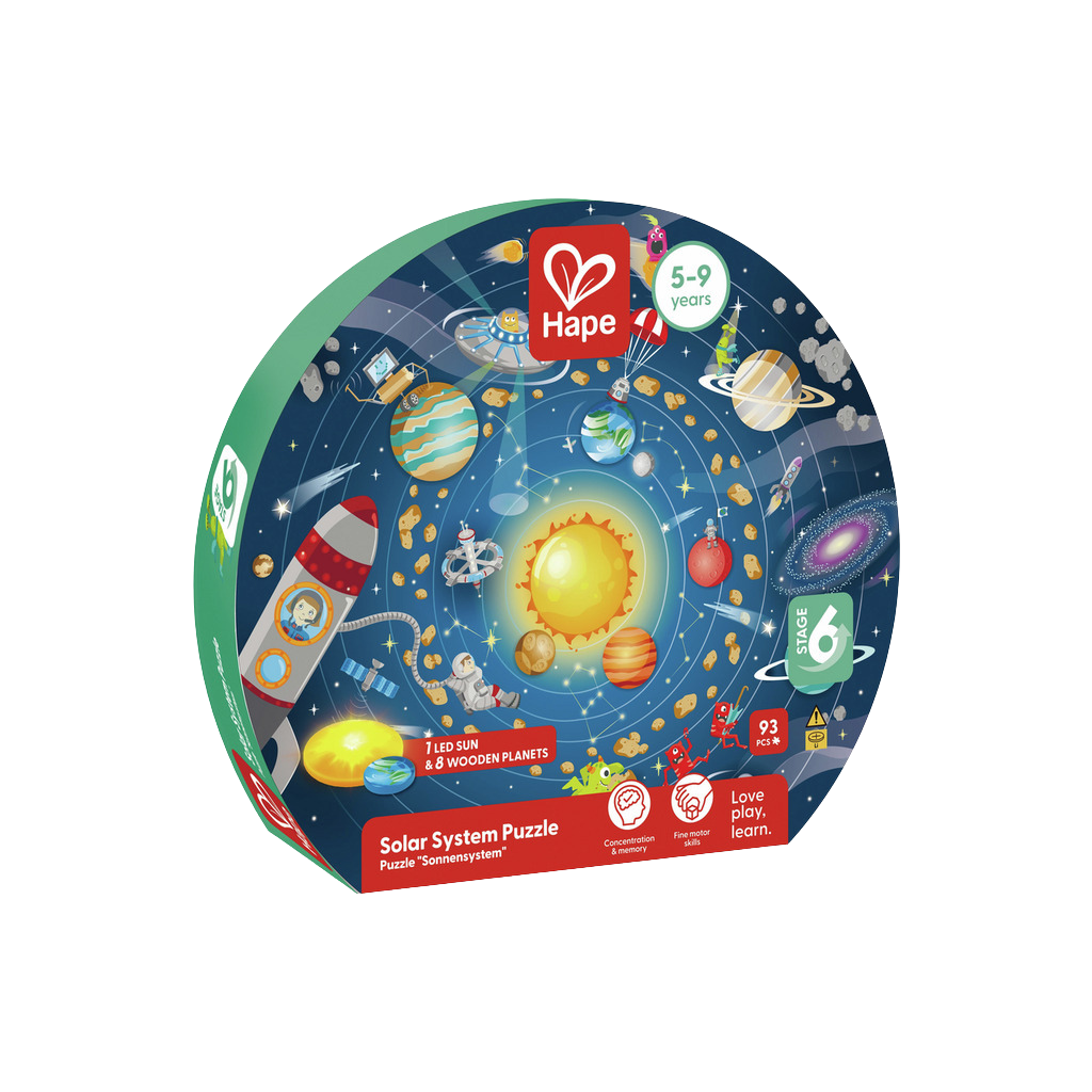 Puzzle Sistema Solare con Led