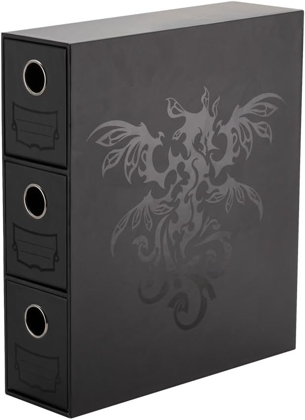 Fortress Card Drawers - Black - Dragon Shield