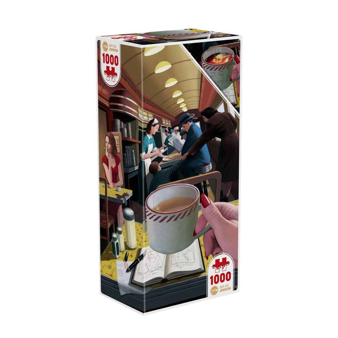 Puzzle Twist 1000 pz - Blue Plate Special