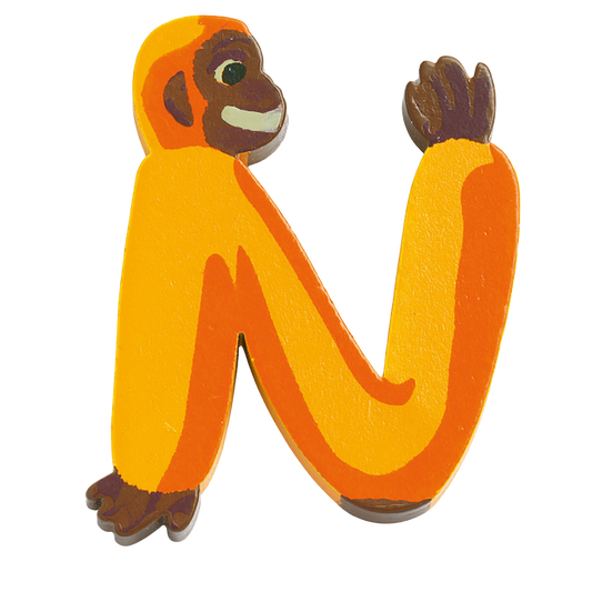 Animals Letter - N