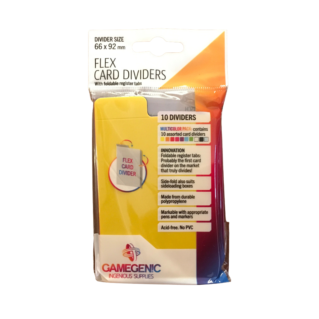 Flex Card Dividers Multicolor Gamegenic