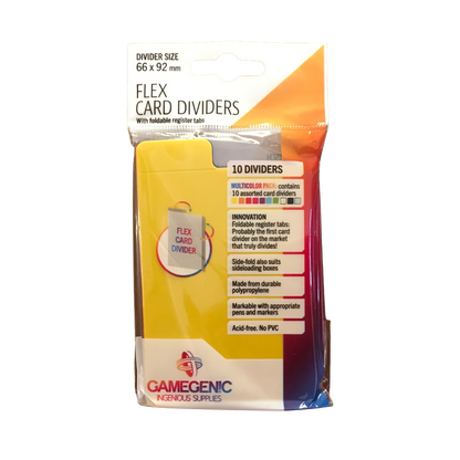 Flex Card Dividers Multicolor Gamegenic
