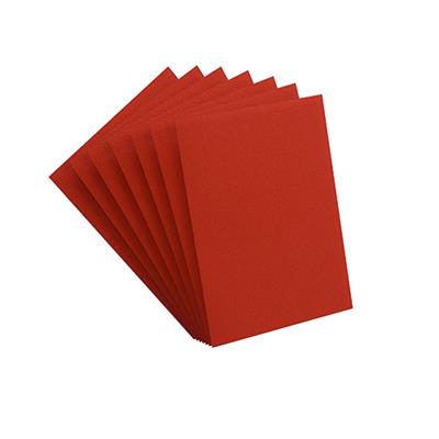 Bustine Opache Gamegenic Matte Prime Sleeves 100 (ROSSO)