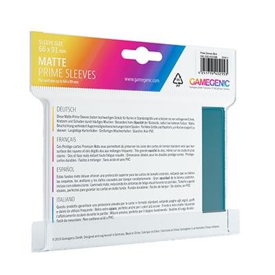 Bustine Opache Gamegenic Matte Prime Sleeves 100 (BLU)