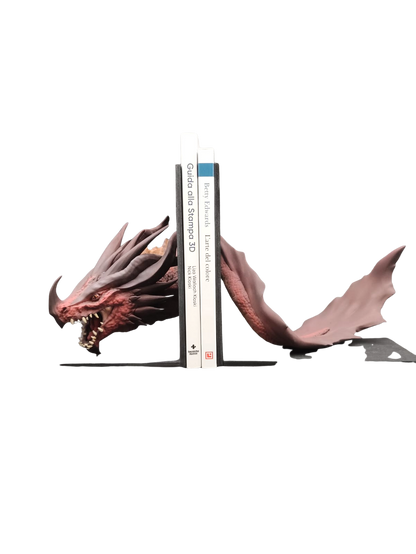 Bookends Drago Rosso Antico