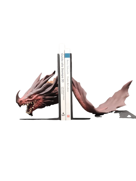 Bookends Drago Rosso Antico