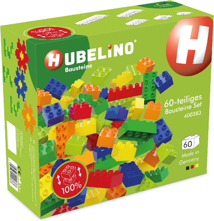 Hubelino - Set 60 mattoncini colorati