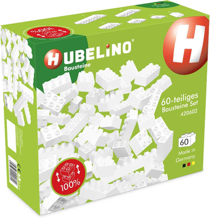Hubelino - Set 60 mattoncini bianchi